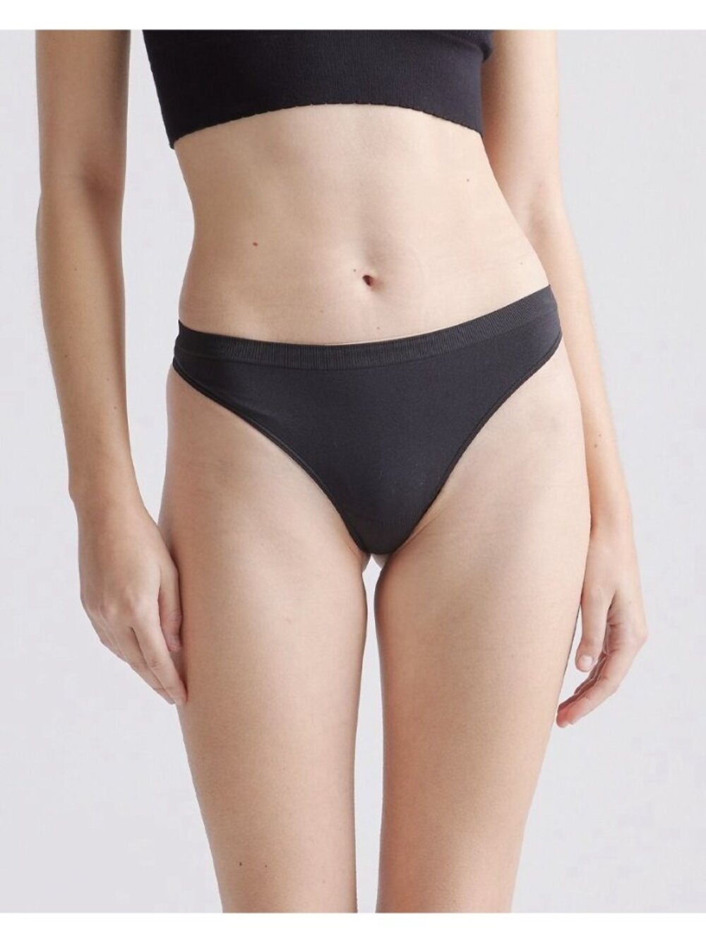 Quince Size M Comfortable & Lightweight Everyday Wear Organic Cotton Black Thon